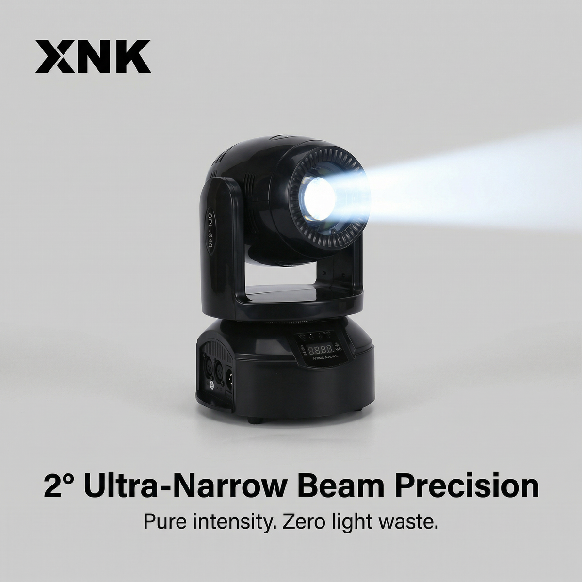 XNK SPL-619 100w led beam moving head fixture angle view