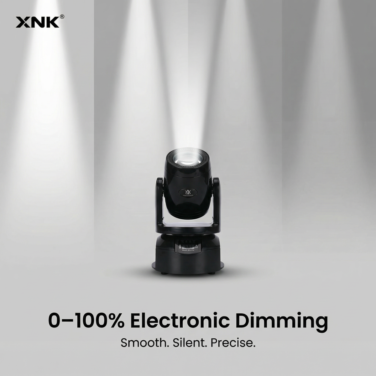 XNK SPL-619 100w led beam moving head with black housing and metal housing