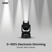 XNK SPL-619 100w led beam moving head with black housing and metal housing