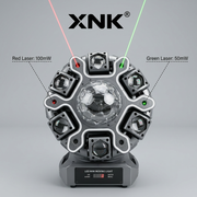 XNK SPL-684 TWELVE-ARM LED STRIP DJ LIGHT with multicolor lighting effect