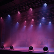 XNK SPL-651 Waterproof IP65 12pcs led par light with APP contro