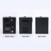XNK SPL-667 Cold spark machine with black housing, metal housing, and control panel detail