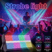 XNK SPL-596 strobe light with multicolor lighting effect
