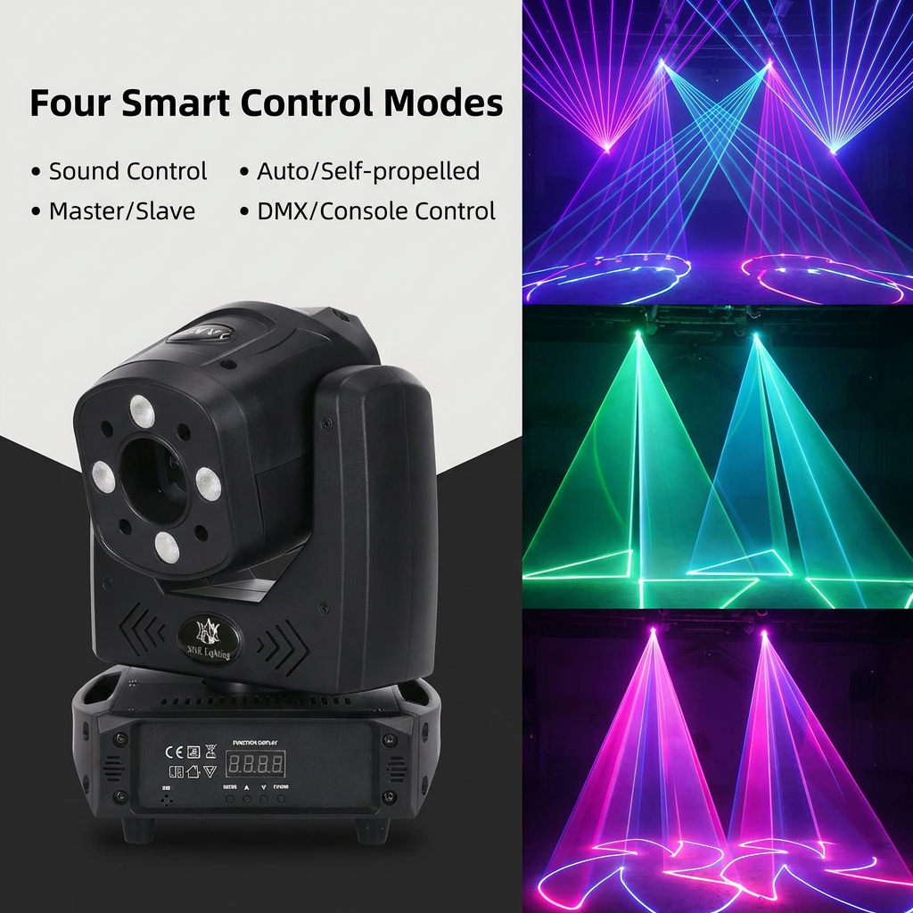 XNK SPL-636 2W MOVING LASER with for stage and event lighting