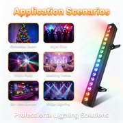 XNK SPL-623 RGBWA-UV LED Wall washe side detail view