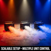 XNK SPL-668 Haze machine with control panel detail