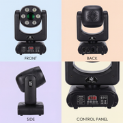 XNK SPL-645 90w led spot moving head with multicolor lighting effect and professional stage lighting fixture