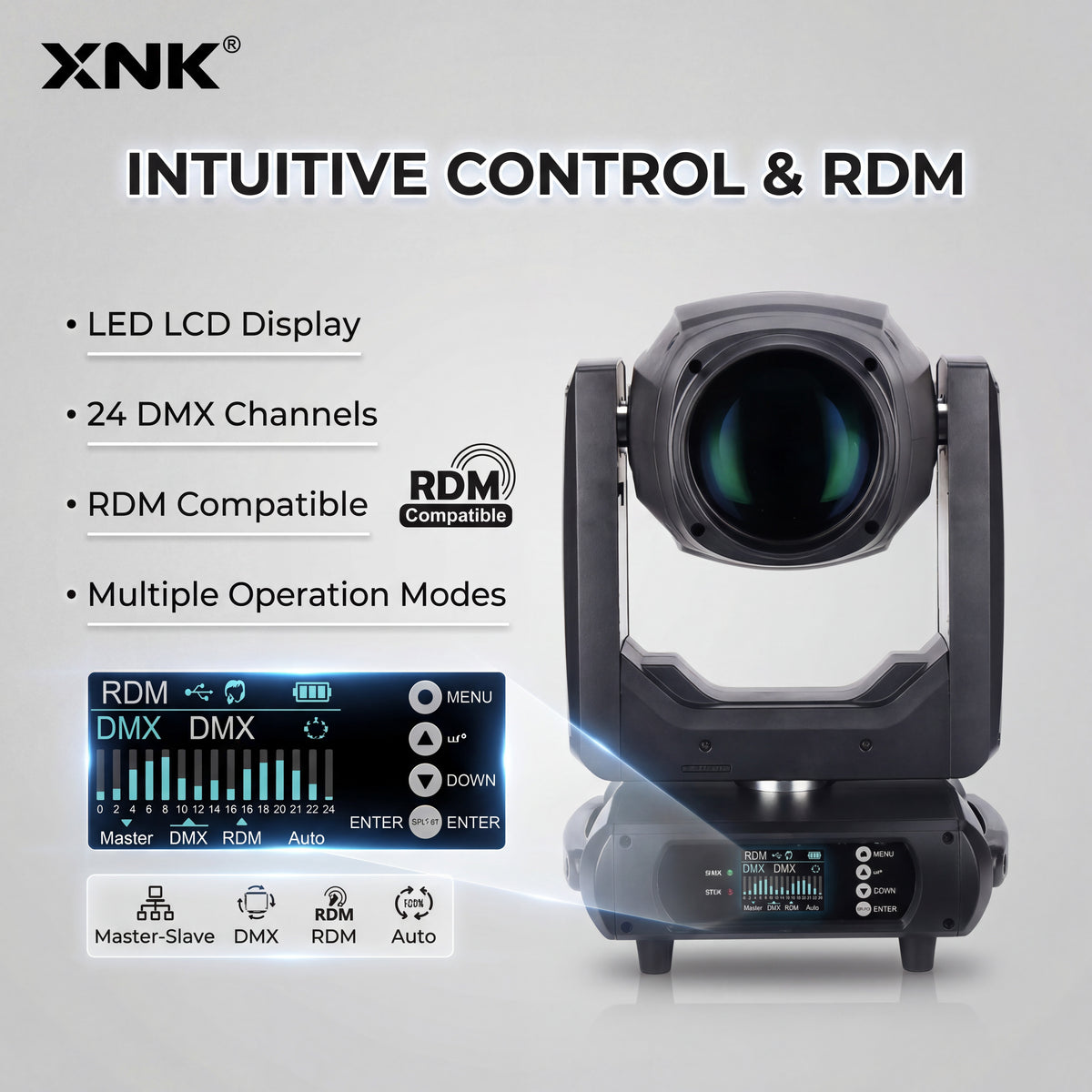 XNK SPL-613 400w bsw led moving head with professional stage lighting fixture