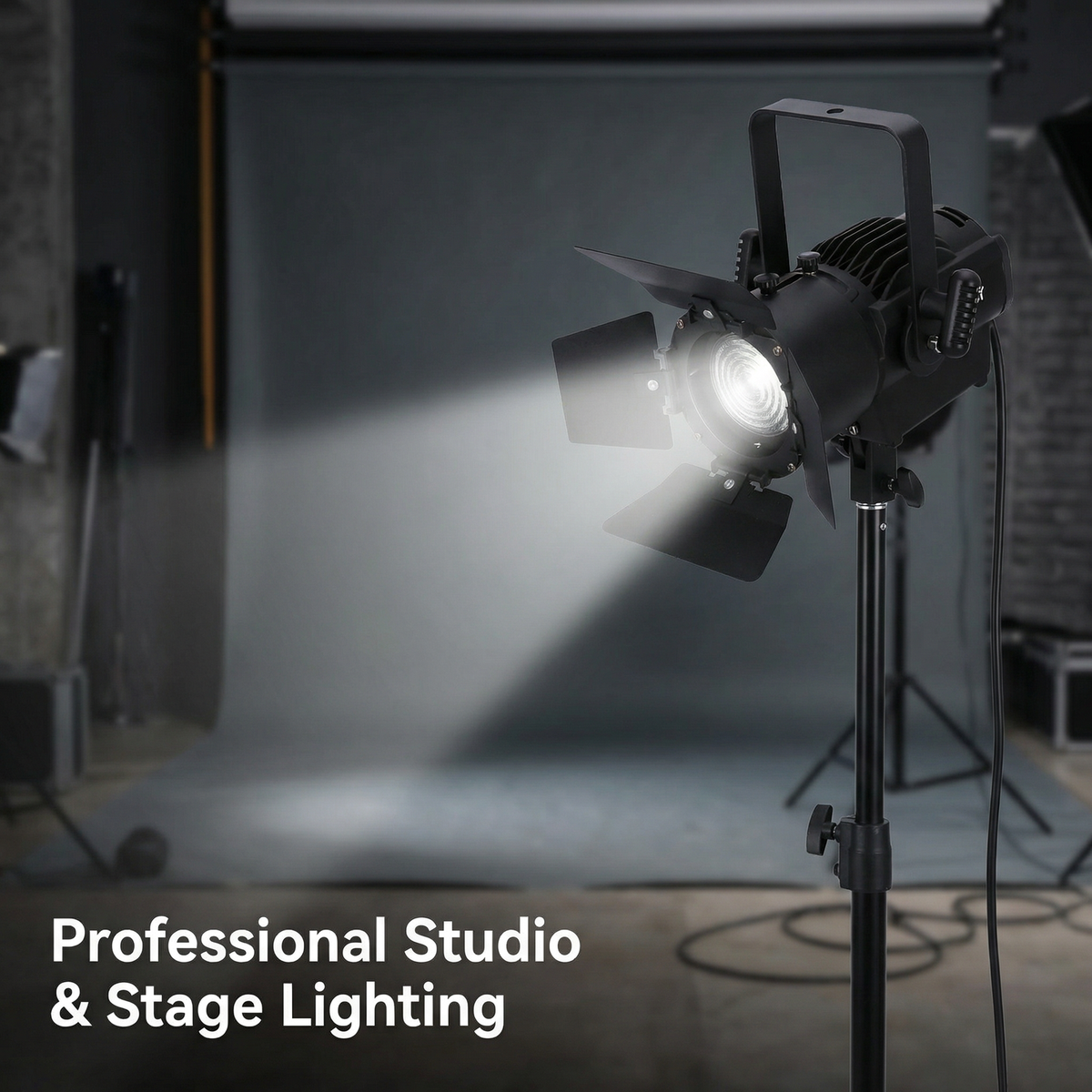 XNK SPL-654 mini spot light with black housing and metal housing