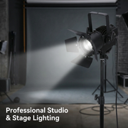 XNK SPL-654 mini spot light with black housing and metal housing