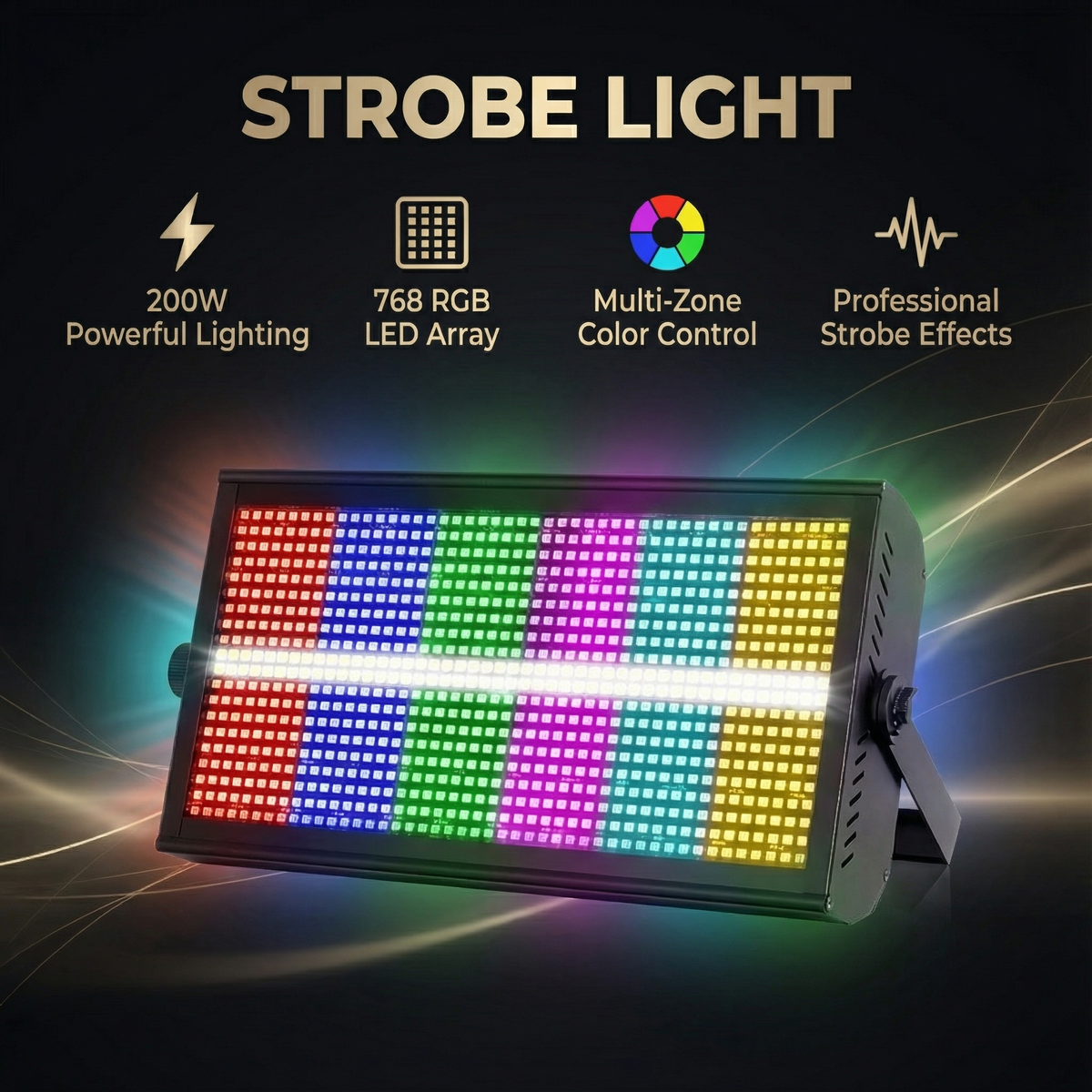 XNK SPL-596 strobe light with white housing