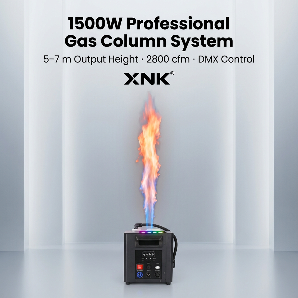 XNK SPL-670 1500W Gas column with black housing