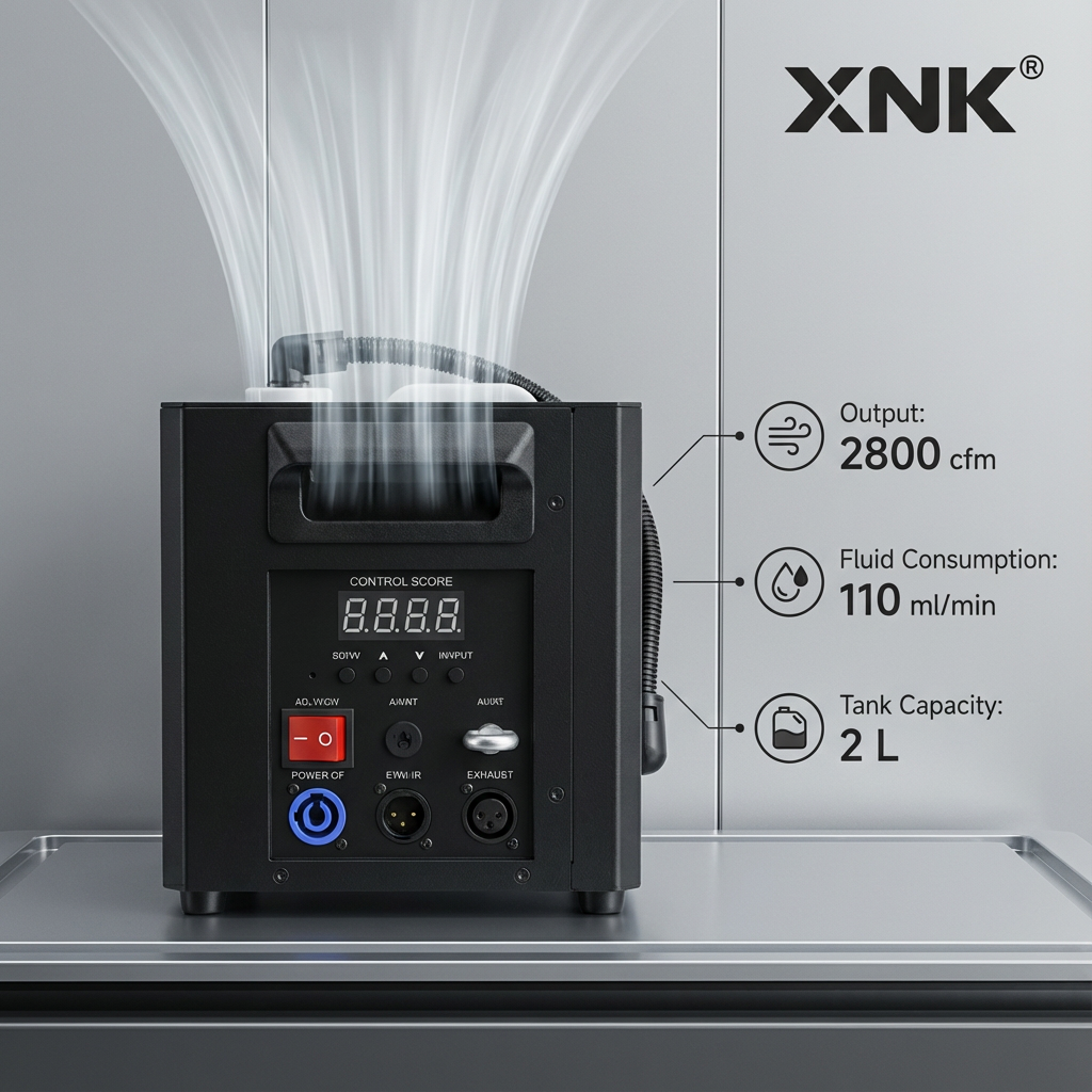 XNK SPL-670 1500W Gas column with control panel detail