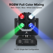 XNK SPL-699 Professional Stage Light with RGBW Rotating LEDs XNK SPL-699 Stage Light Mounting Bracket Close-up