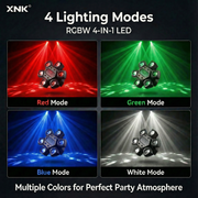 XNK SPL-501 Moving HeadSPL-501moving head stage light, featuring structure and lighting effect view, for event