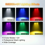 XNK SPL-623 RGBWA-UV LED Wall washe fixture angle view