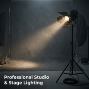 XNK SPL-654 mini spot light with black housing and metal housing