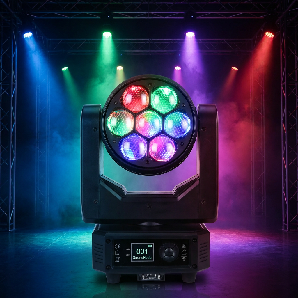 XNK SPL-620 7x40w led bee eye product detail view