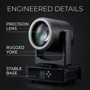 XNK SPL-614 120w IP65 beam moving head