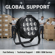 XNK SPL-651 Waterproof IP65 12pcs led par light with APP contro