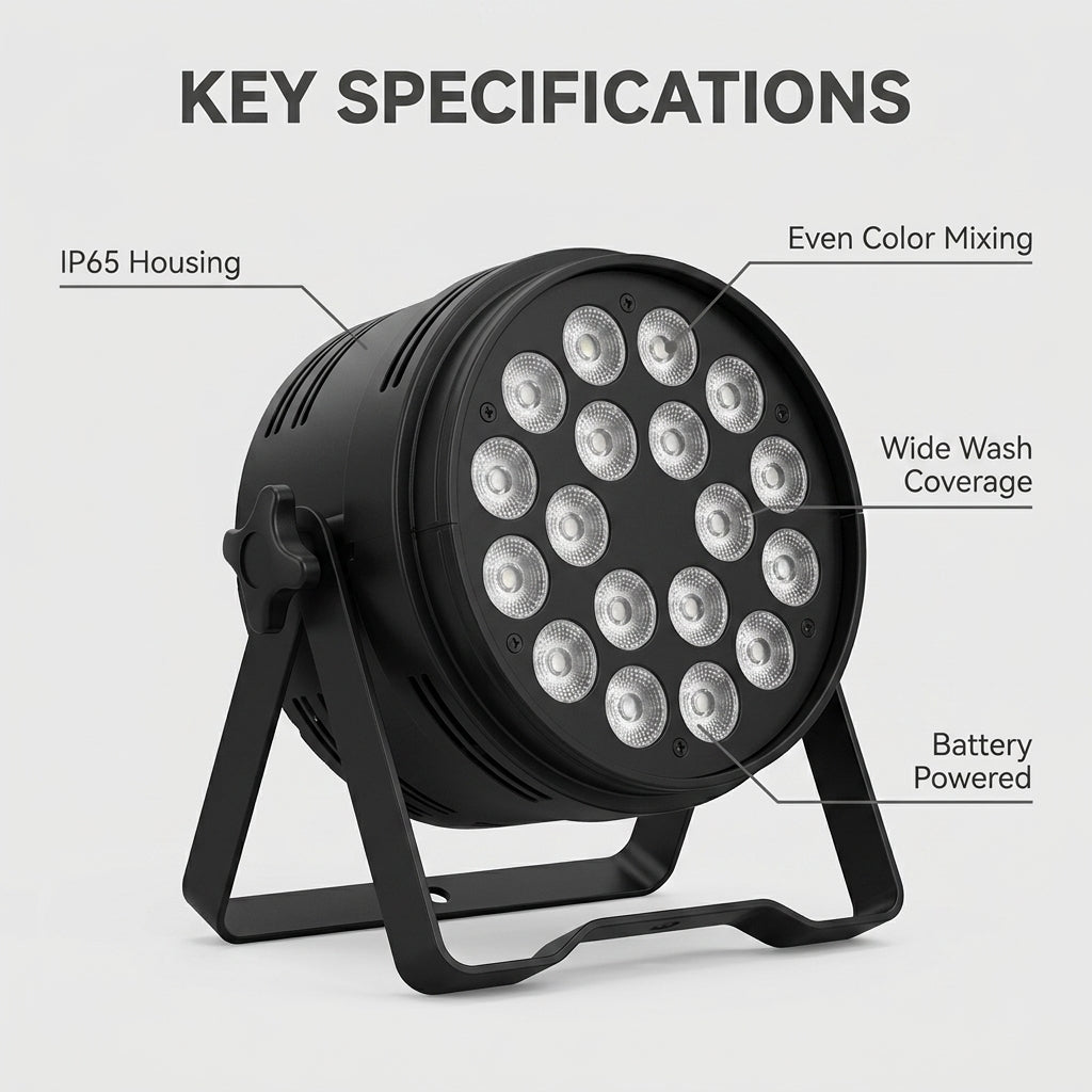 XNK SPL-518 LED PAR