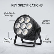 XNK SPL-627 7X50W LED COB PAR