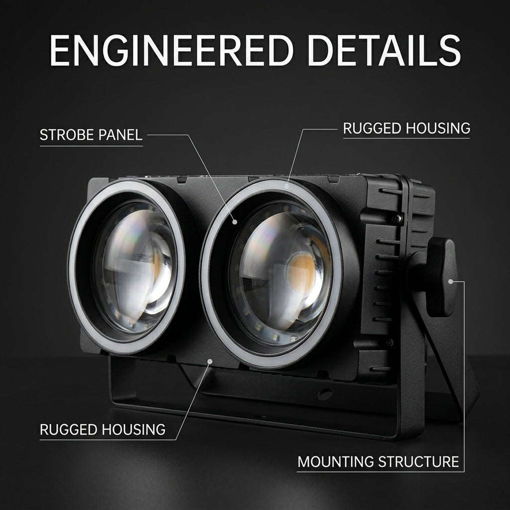 XNK SPL-630 Waterproof two eyes blinder