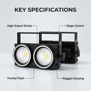 XNK SPL-630 Waterproof two eyes blinder