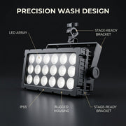 XNK SPL-633 18x10w RGBWA-UV 6in1 led wall wash IP65
