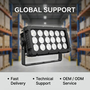 XNK SPL-633 18x10w RGBWA-UV 6in1 led wall wash IP65