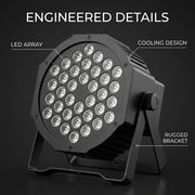 XNK SPL-676 36x3W RGB LED Flat par