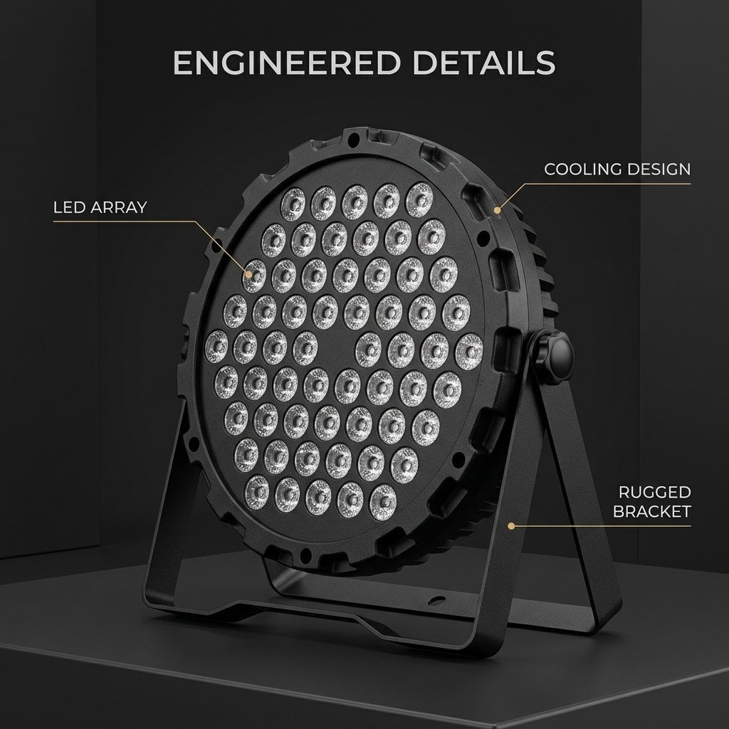 XNK SPL-673 60x1W RGB 3in1 led par