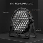 XNK SPL-673 60x1W RGB 3in1 led par