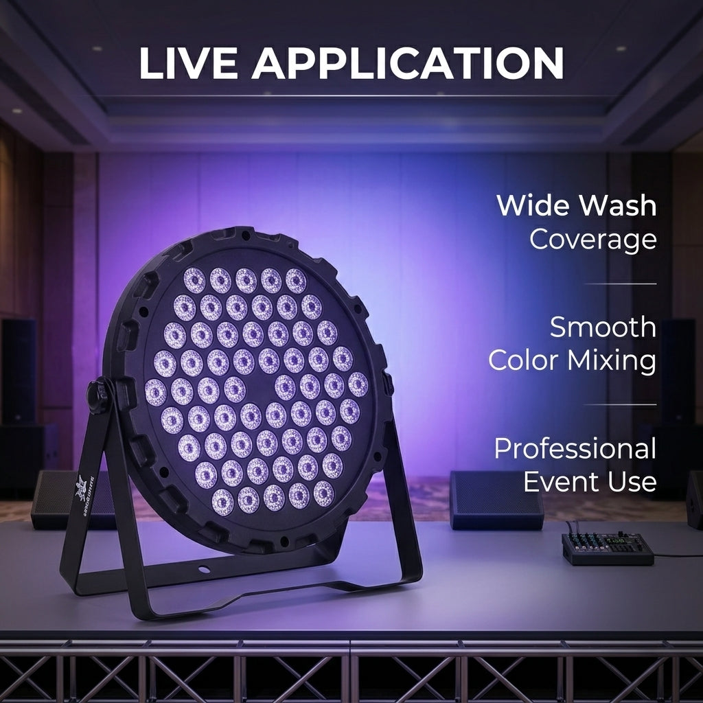 XNK SPL-673 60x1W RGB 3in1 led par
