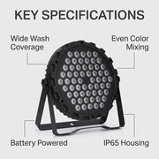 XNK SPL-673 60x1W RGB 3in1 led par