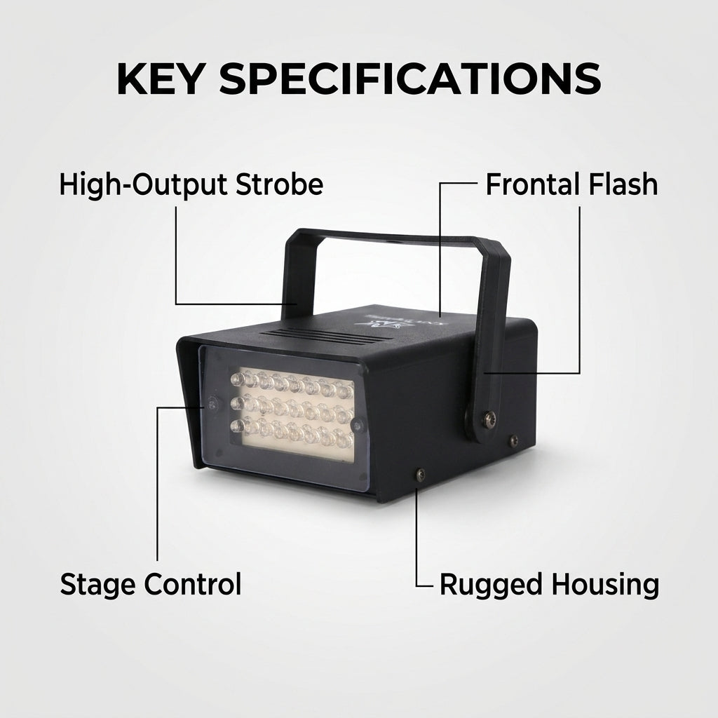 XNK SPL-677 mini LED strobe light