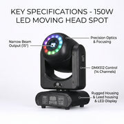 XNK SPL-642 led spot moving head
