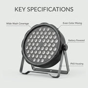 XNK SPL-671 54x3w RGB 3in1 LED Par