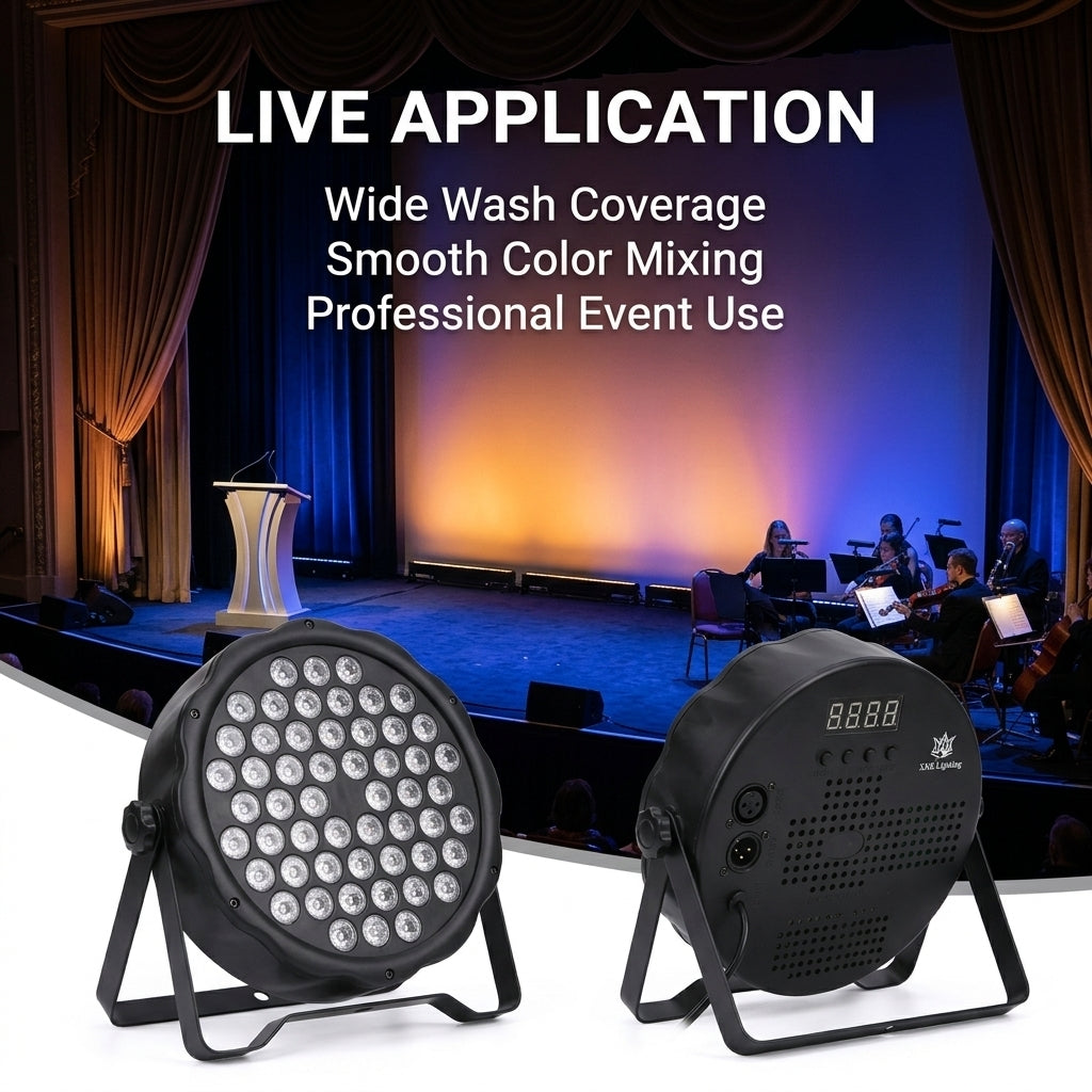 XNK SPL-671 54x3w RGB 3in1 LED Par