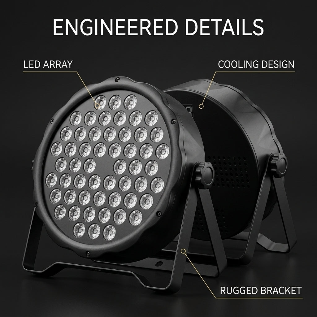 XNK SPL-671 54x3w RGB 3in1 LED Par