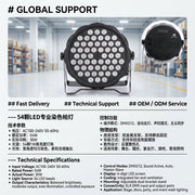 XNK SPL-671 54x3w RGB 3in1 LED Par