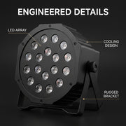 XNK SPL-675 18x3W LED Flat par