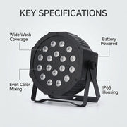 XNK SPL-675 18x3W LED Flat par