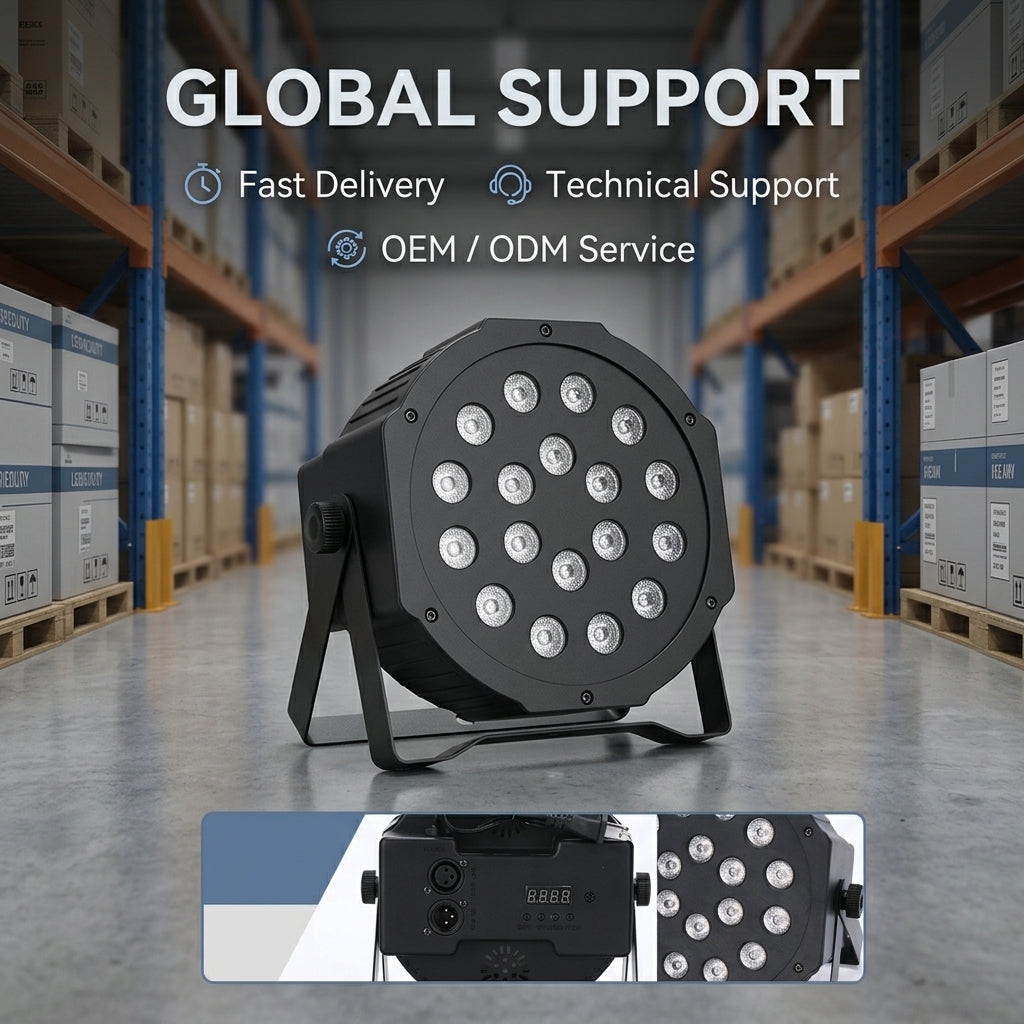 XNK SPL-675 18x3W LED Flat par