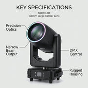 XNK SPL-640 300w bsw led moving head