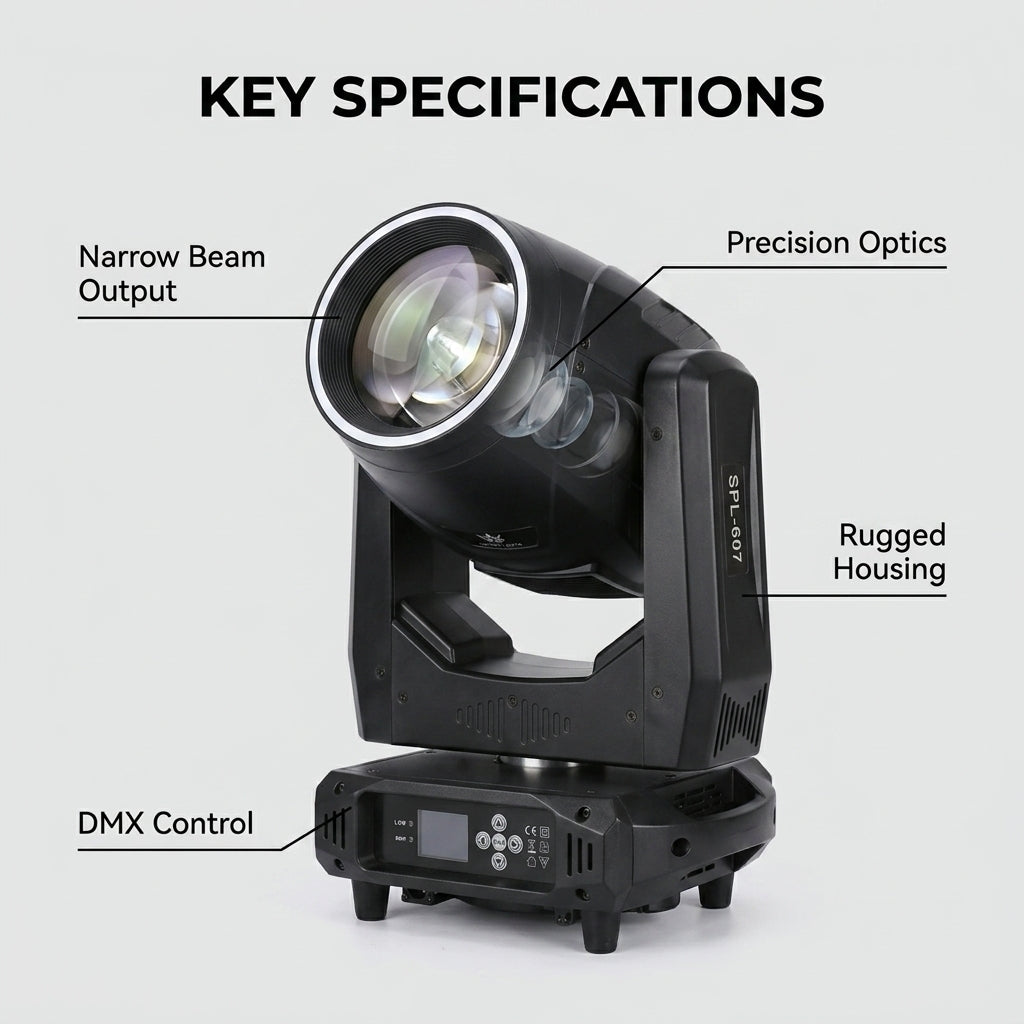 XNK SPL-608 250W MINI Beam moving head