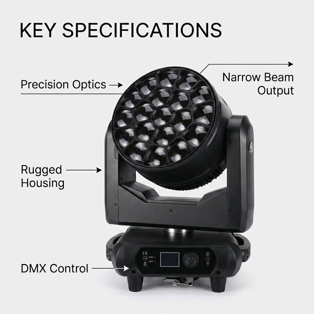 XNK SPL-615 19X40W RGBW BEE EYE