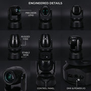XNK SPL-619 100w led beam moving head