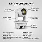 XNK SPL-616 100w beam moving head