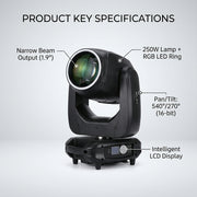 XNK SPL-611 250W Beam moving head
